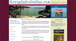 Desktop Screenshot of evergladesonline.com